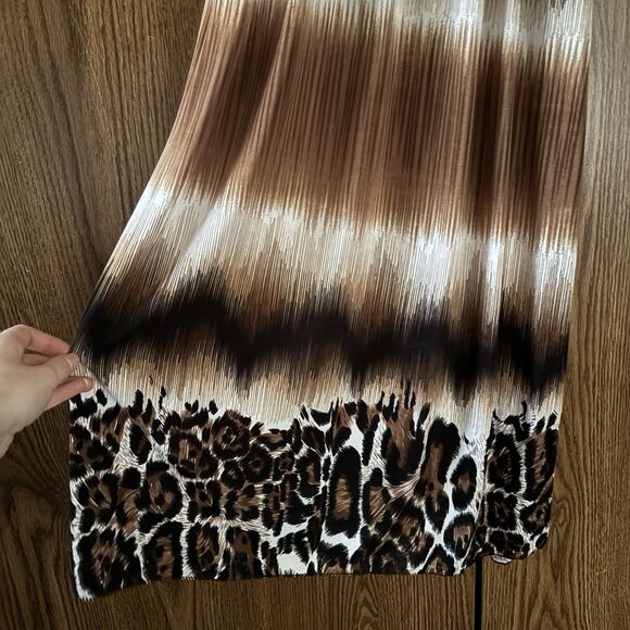 Women’s Romantic Sini Brown Maxi Dress Size M - Picture 5 of 7